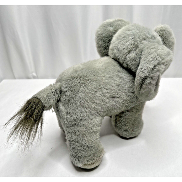Walmart Gray Elephant Plush 9" Stuffed Animal Toy fluffy - Picture 6 of 9